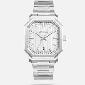 ساعة سراب الرجالية تعزز أناقتك بلون فضي