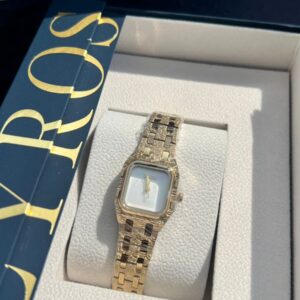 ساعة وهج النسائية ستيل بلون ذهبي