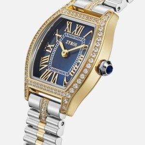 ساعة إمبيريال النسائية بلون ذهبي وفضي